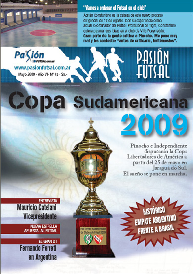 Pasión Futsal, April 2009