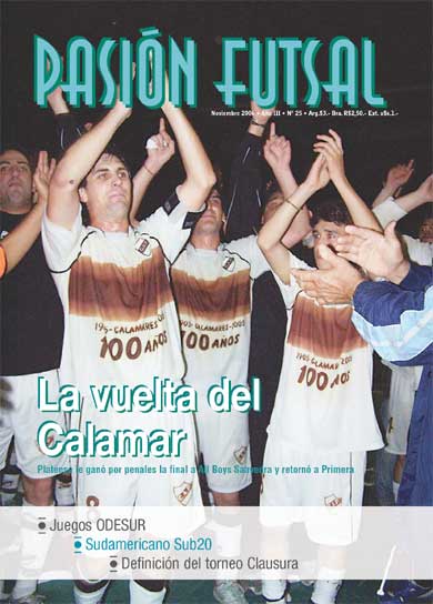 Pasión Futsal, November 2006