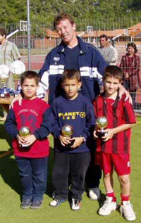 Sergei Stulow with the greek Futsal future ...