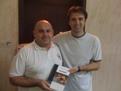 Dzevad *Piga* Habibija with Pablo Prieto