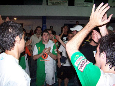 Pinocho, once again champion! (Photo courtesy: Pasión Futsal Magazine)