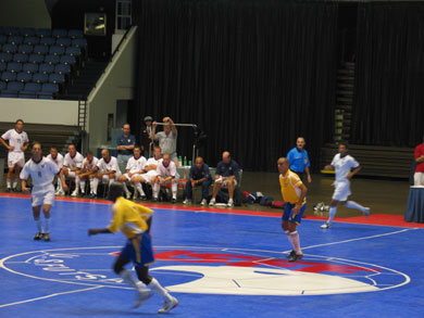 Pittsburgh Futsal Clube vs USA (Photo courtesy: Bill Truschel)