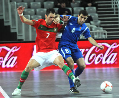 Cardinal vs Farzaliyev (Photo Futsalplanet.com)