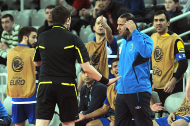Ivan Shabanov: calm down guys... (Photo Futsalplanet.com)