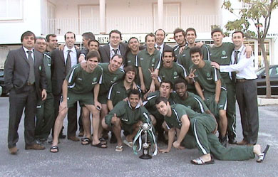 The Cup Winner: Sporting Clube de Portugal! (Photo courtesy: Futsal Sporting)