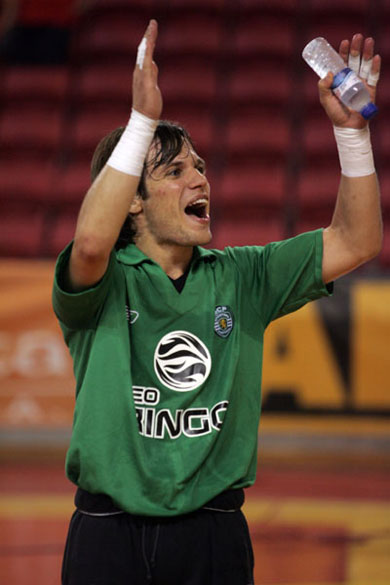Joo Benedito can celebrate (Photo courtesy: Futsal Sporting)
