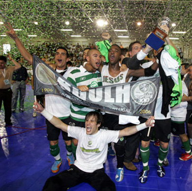 João Benedito will move to Playas De Castellon, but lived another great day in Portugal (Photo courtesy: Futsal Sporting)