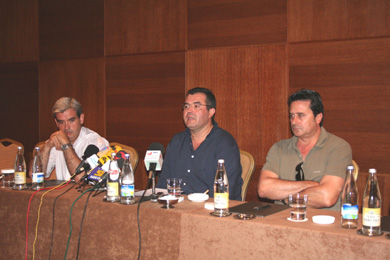 The press conference in Cartagena (Photo courtesy: Polaris World Cartagena)