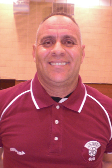 Sergio Barbosa, goalkeepers coach (Photo courtesy: QFA)