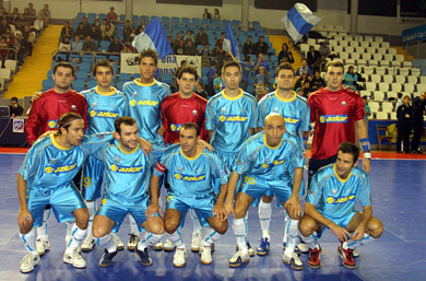 Azkar Lugo, easy victory  (Photo courtesy: LNFS Aphoto Spain)