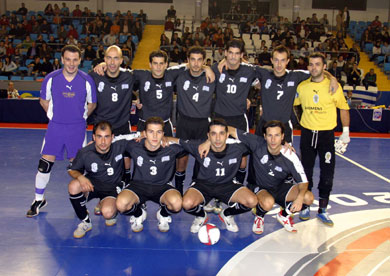 Platon made its debut in an European competition (Photo courtesy: LNFS Aphoto Spain)