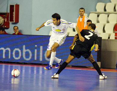 Ramic vs Junior (Photo courtesy: LNFS Aphoto Spain)