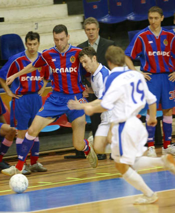 Alexander Krasilnikov in action (Photo courtesy: CSKA)