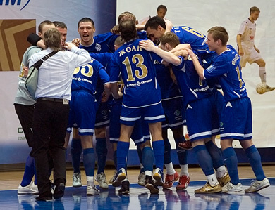 Russian Cup winners: Dinamo Yamal! (Photo courtesy: Konstantin Molchanov)