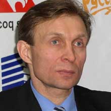 Yuri Rudnev back in Moscow (Photo courtesy: UEFA.com)