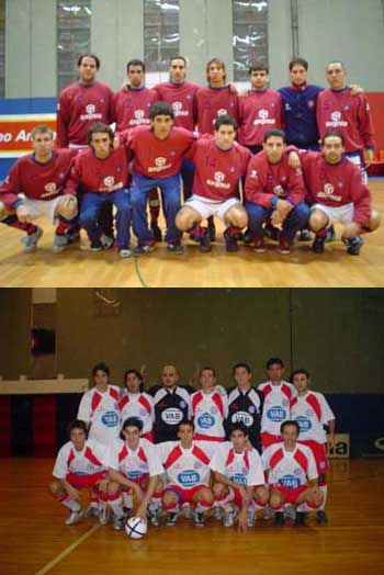 San Lorenzo de Almagro and Argentinos Juniors (Photo courtesy: http://www.futsala.com.ar)