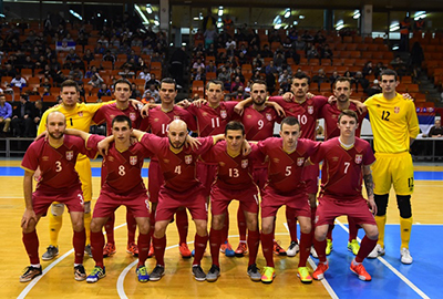 Serbian National Team (Photo courtesy: FSS - Serbian FA Website)