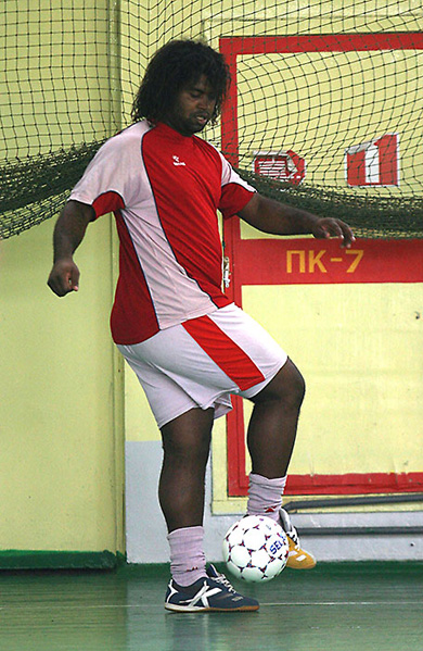 Serjćo during his russian experience with Spartak Moscow (Photo courtesy: Spartak Moscow web site)