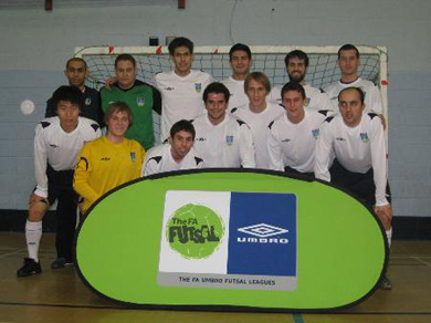 Sheffield & Hallamshire Futsal Club (Photo courtesy: Darren Gales SHCFA)