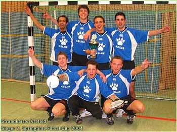 2 SpringtimeWinners: Strandkaiser Krefeld (Photo courtesy: www.futsal5.de)