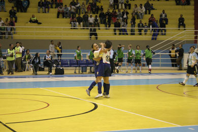 Paraguayan girls can celebrate  (Photo courtesy: Beto Costa - CBFS)