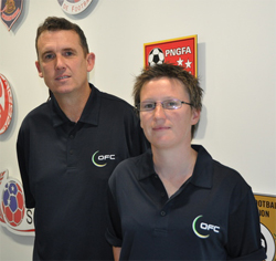 On the left: Paul Toohey (Photo courtesy: OFC)