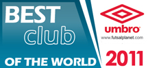UMBRO Futsal Awards 2011 - Best Club of the World