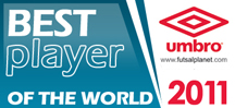 UMBRO Futsal Awards 2011 - Best Player of the World