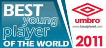 UMBRO Futsal Awards 2011 - Best Young Player of the World