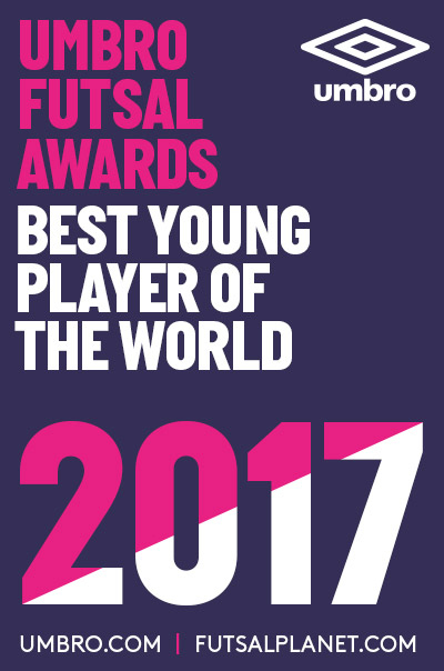 UMBRO Futsal Awards 2017 - Best Young Player of the World: nominees