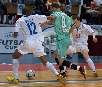 Schumacher between Rakhimov and Pel (Photo courtesy: Konstantin Molchanov)