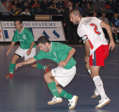 Era Pack Chrudim vs Cap del Carrer (Photo courtesy: Stanislav Muslek - Czech Futsal