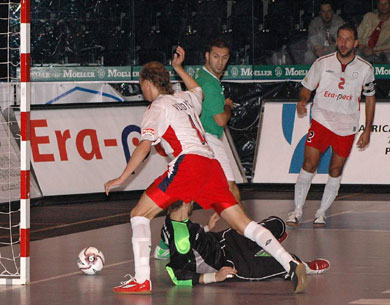 Era Pack Chrudim vs Cap del Carrer (Photo courtesy: Stanislav Muslek - Czech Futsal