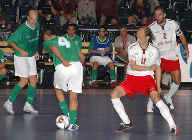 Era Pack Chrudim vs Cap del Carrer (Photo courtesy: Stanislav Muslek - Czech Futsal