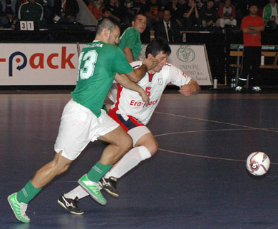 Era Pack Chrudim vs Cap del Carrer (Photo courtesy: Stanislav Muslek - Czech Futsal