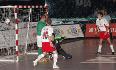 Era Pack Chrudim vs Cap del Carrer (Photo courtesy: Stanislav Muslek - Czech Futsal