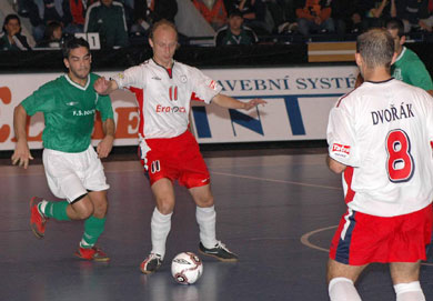 Era Pack Chrudim vs Cap del Carrer (Photo courtesy: Stanislav Muslek - Czech Futsal