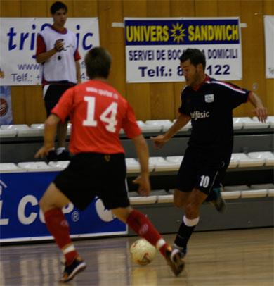 Blazquez Cerdeira vs Jaccoud (Photo courtesy: Emilio Narvaez - MES ANDORRA)