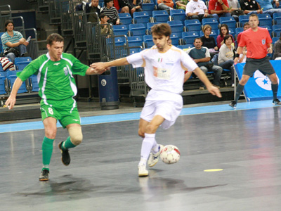 Alter Ego Luparense vs Tornado Chisinau (Photo courtesy: Brigitta Sos - Futsal Hungary)