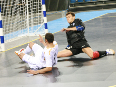 Alter Ego Luparense vs Tornado Chisinau (Photo courtesy: Brigitta Sos - Futsal Hungary)