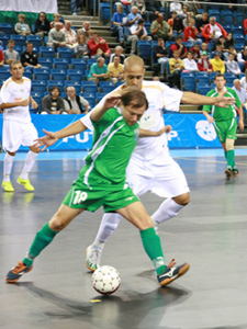 Alter Ego Luparense vs Tornado Chisinau (Photo courtesy: Brigitta Sos - Futsal Hungary)