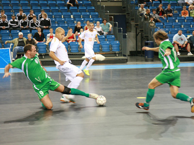 Alter Ego Luparense vs Tornado Chisinau (Photo courtesy: Brigitta Sos - Futsal Hungary)