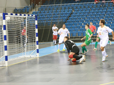 Alter Ego Luparense vs Tornado Chisinau (Photo courtesy: Brigitta Sos - Futsal Hungary)