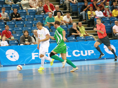 Alter Ego Luparense vs Tornado Chisinau (Photo courtesy: Brigitta Sos - Futsal Hungary)
