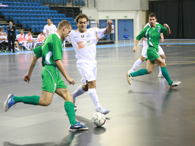 Alter Ego Luparense vs Tornado Chisinau (Photo courtesy: Brigitta Sos - Futsal Hungary)