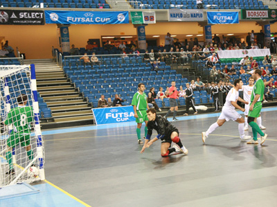 Alter Ego Luparense vs Tornado Chisinau (Photo courtesy: Brigitta Sos - Futsal Hungary)