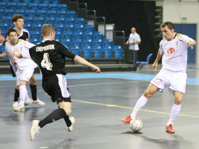MVFC Berettyóújfalu vs Time Lvov (Photo courtesy: Brigitta Soós - Futsal Hungary)