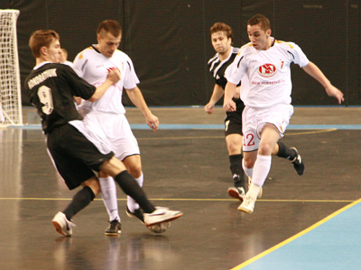 MVFC Berettyóújfalu vs Time Lvov (Photo courtesy: Brigitta Soós - Futsal Hungary)