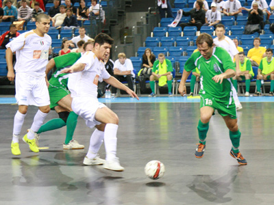 Alter Ego Luparense vs Tornado Chisinau (Photo courtesy: Brigitta Sos - Futsal Hungary)