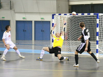 MVFC Berettyóújfalu vs Time Lvov (Photo courtesy: Brigitta Soós - Futsal Hungary)